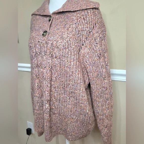 Per Una Cowl Neck Sweater - Lavender Blend Size 18 NWT. - Picture 4 of 16